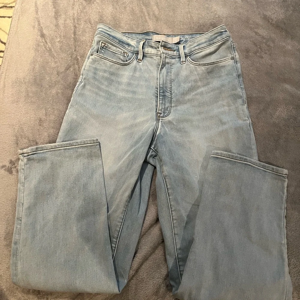 Sculptek Straight Leg Ankle Jean Light Wash/very high waist - Picture 1 of 5